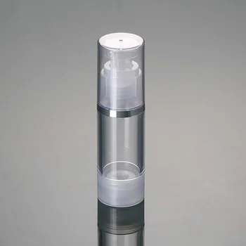 30 мл прозрачна безвоздушная пластмасова бутилка лосион серум емулсия копър за очите в основата на тонер хиалуроновата козметика за грижа за кожата опаковка
