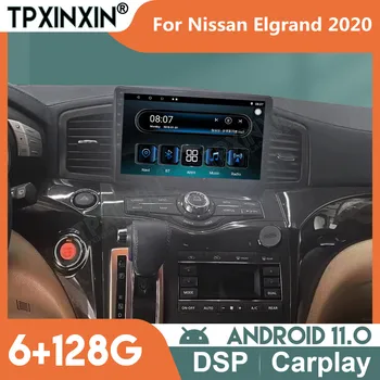 Android 11 Автомобилен Радиоприемник за Nissan Elgrand 2020 Авторадио 2 Din Стерео Приемник Мултимедиен Плейър GPS Навигация Главното Устройство