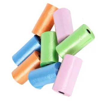 Цветни Случайни Преносими Бебешки Пелени Оставя Чантата На Ролки За Домашни Външни За Еднократна Употреба Пластмасови Чували За Боклук